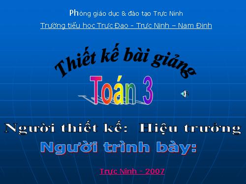 So sánh số bé bằng một phần mấy số lớn