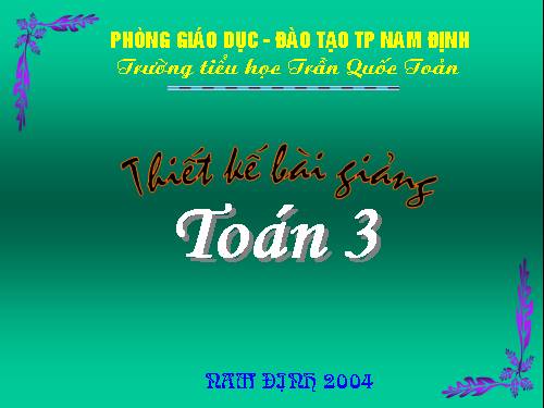So sánh số bé bằng một phần mấy số lớn