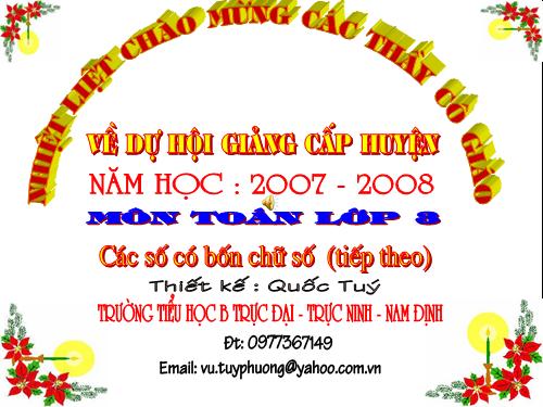 Các số có bốn chữ số