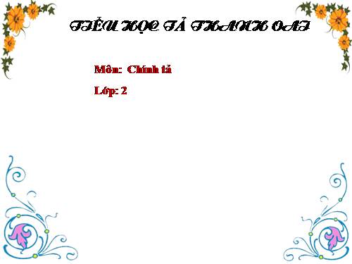 Tuần 3. Tập chép: Bạn của Nai nhỏ