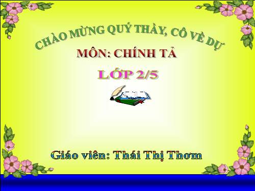 Tuần 8. Tập chép: Người mẹ hiền