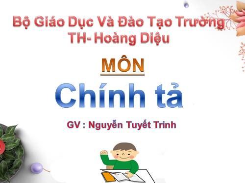 Tuần 10. Nghe-viết: Ông và cháu