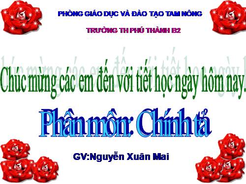 Tuần 13. Tập chép: Bông hoa Niềm Vui