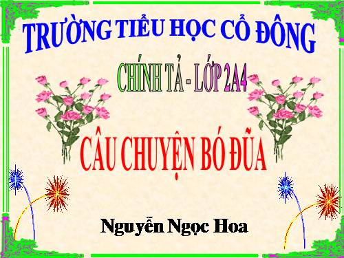 Tuần 14. Nghe-viết: Câu chuyện bó đũa