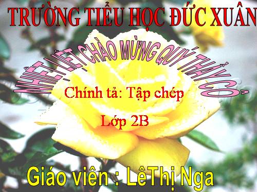 Tuần 10. Tập chép: Ngày lễ