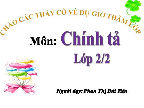 Tuần 6. Nghe-viết: Ngôi trường mới