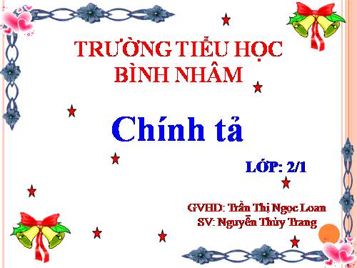 Tuần 25. Nghe-viết: Bé nhìn biển