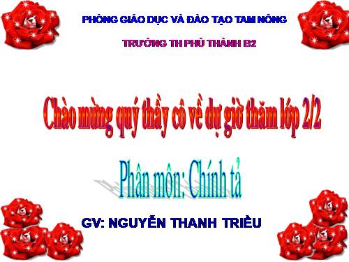 Tuần 13. Tập chép: Bông hoa Niềm Vui
