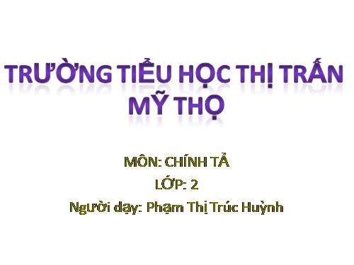 Tuần 28. Nghe-viết: Kho báu