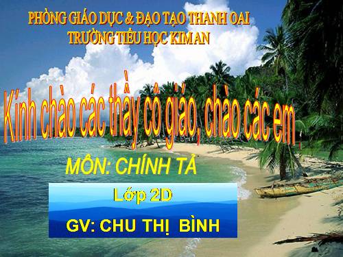 Tuần 21. Nghe-viết: Sân chim