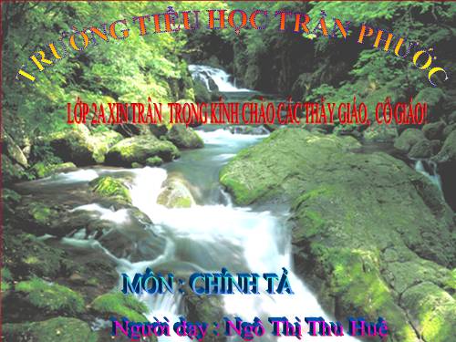 Tuần 20. Nghe-viết: Gió