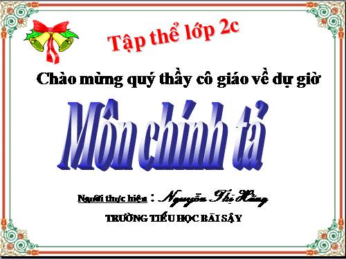 Tuần 10. Nghe-viết: Ông và cháu