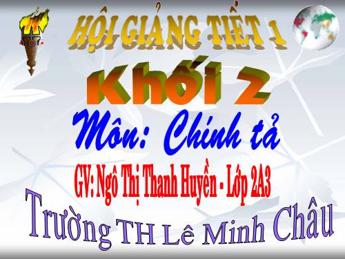 Tuần 13. Nghe-viết: Quà của bố