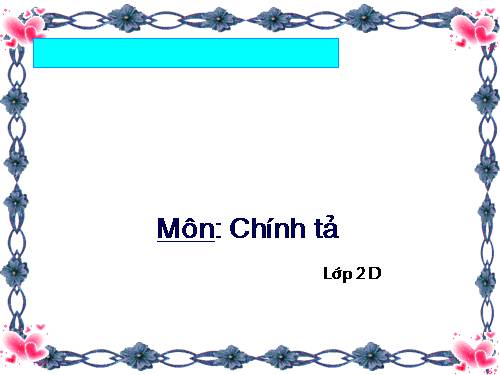 Tuần 25. Nghe-viết: Bé nhìn biển
