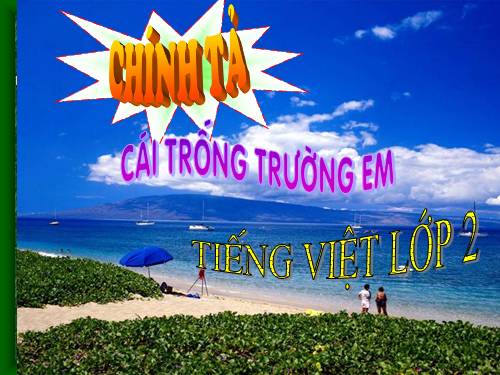Tuần 5. Nghe-viết: Cái trống trường em