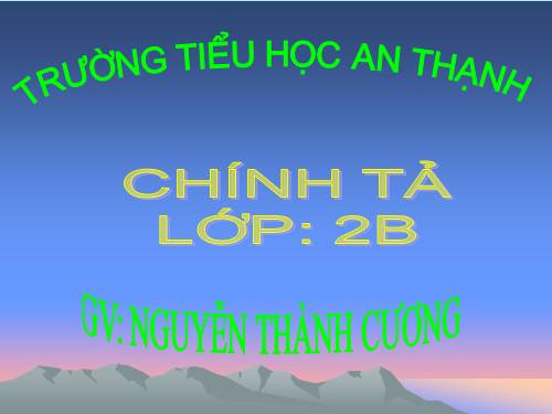 Tuần 3. Nghe-viết: Gọi bạn