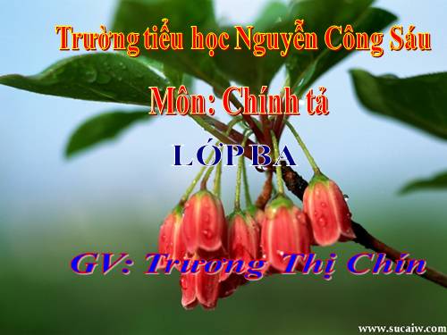 Tuần 15. Nghe-viết: Bé Hoa