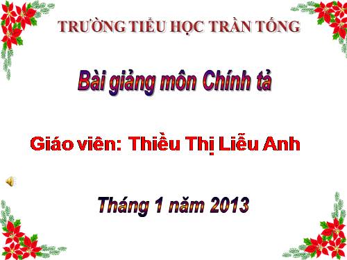 Tuần 19. Nghe-viết: Thư Trung thu