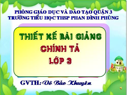 Tuần 20. Nghe-viết: Gió