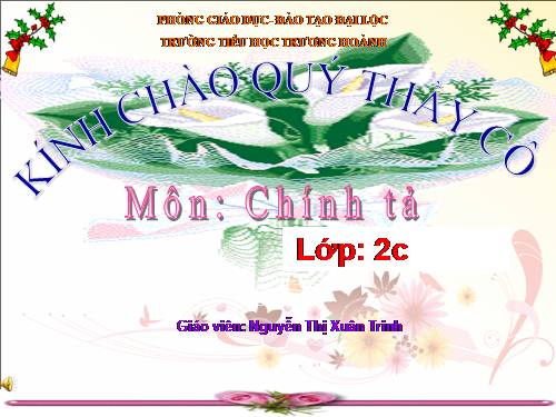 Tuần 13. Tập chép: Bông hoa Niềm Vui