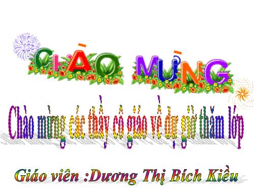 Tuần 18. Ôn tập Cuối Học kì I