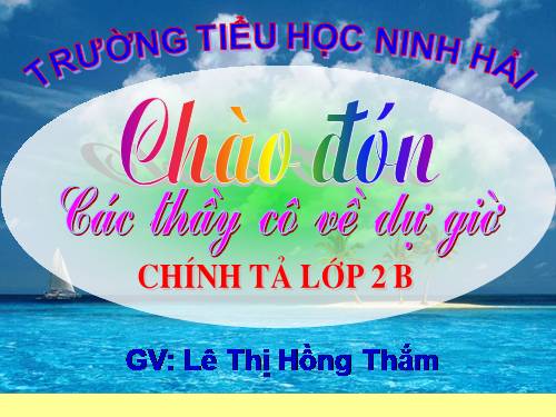 Tuần 10. Nghe-viết: Ông và cháu