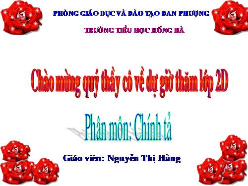 Tuần 13. Tập chép: Bông hoa Niềm Vui
