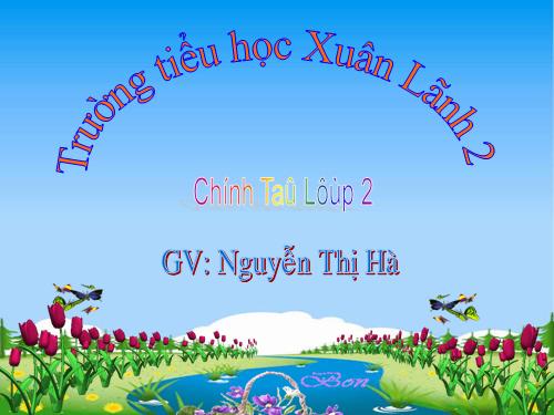 Tuần 6. Nghe-viết: Ngôi trường mới
