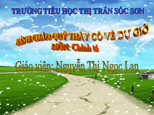 Tuần 10. Nghe-viết: Ông và cháu