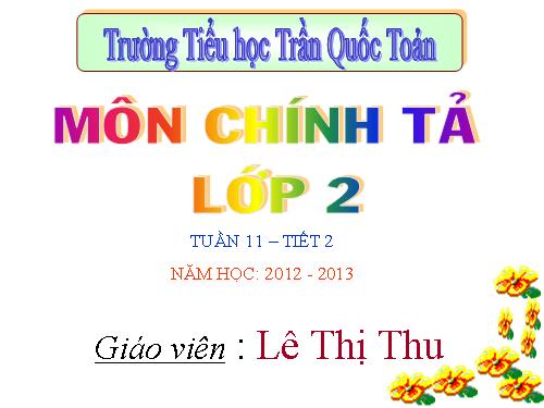 Tuần 11. Nghe-viết: Cây xoài của ông em