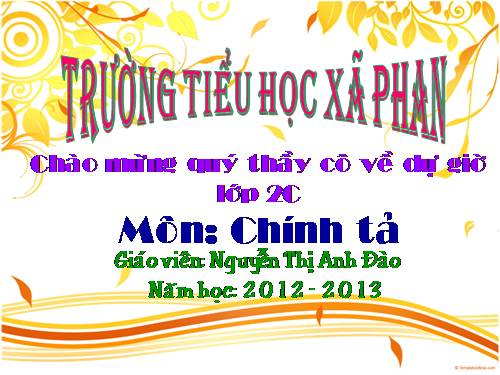 Tuần 7. Nghe viết: Cô giáo lớp em