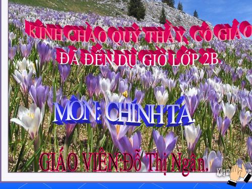 Tuần 15. Nghe-viết: Bé Hoa