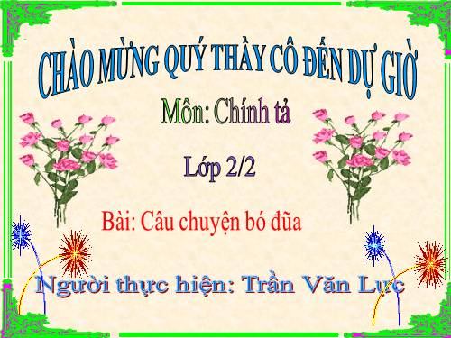 Tuần 14. Nghe-viết: Câu chuyện bó đũa