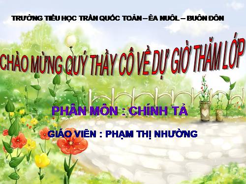 Tuần 30. Nghe-viết: Ai ngoan sẽ được thưởng