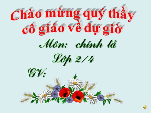 Tuần 13. Nghe-viết: Quà của bố