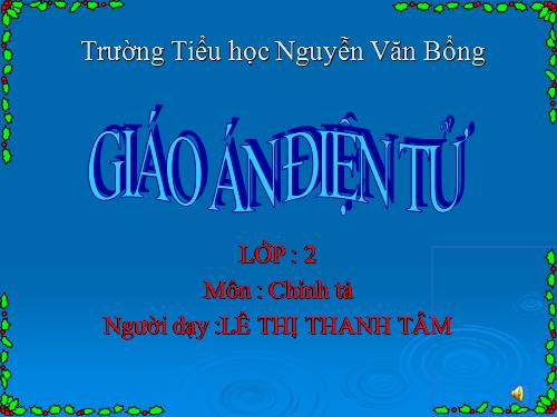 Tuần 16. Nghe-viết: Trâu ơi!