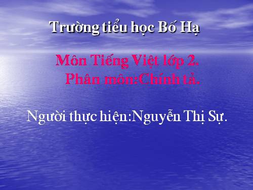 Tuần 34. Nghe-viết: Đàn bê của anh Hồ Giáo