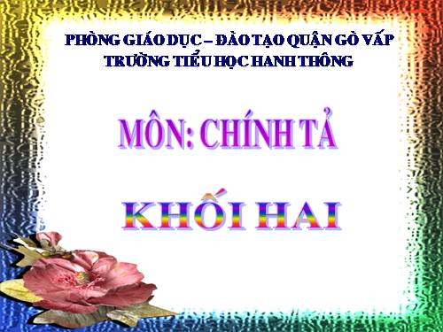 Tuần 31. Nghe-viết: Cây và hoa bên lăng Bác