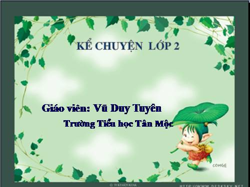 Tuần 7. Người thầy cũ