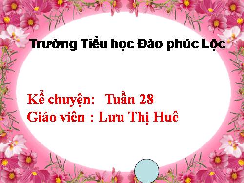 Tuần 28. Kho báu