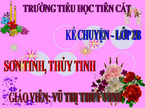 Tuần 25. Sơn Tinh, Thuỷ Tinh