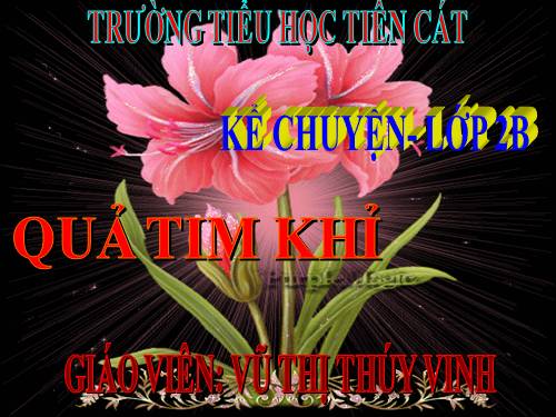 Tuần 24. Quả tim khỉ