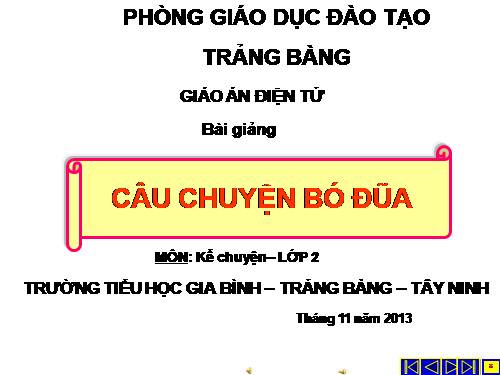 Tuần 14. Câu chuyện bó đũa