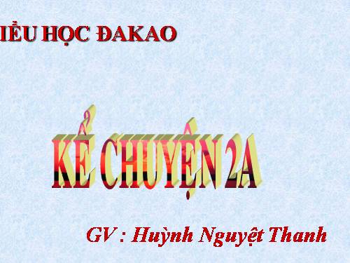 Tuần 26. Tôm Càng và Cá Con