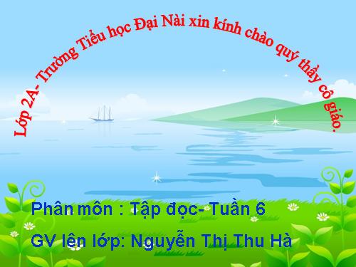 Tuần 6. Mẩu giấy vụn