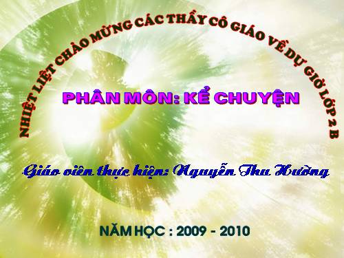 Tuần 26. Tôm Càng và Cá Con