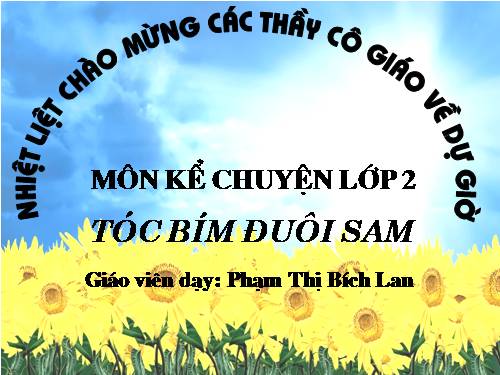 Tuần 4. Bím tóc đuôi sam