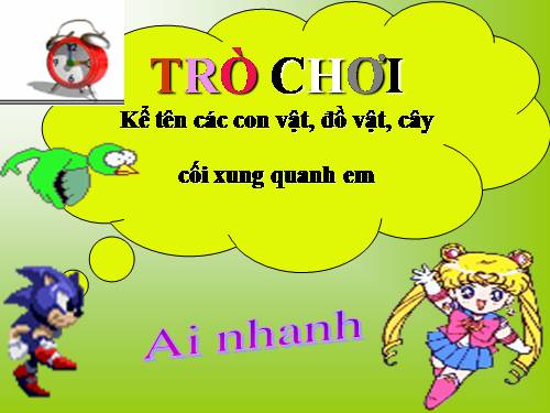 Tuần 1. Ôn về từ chỉ sự vật. So sánh