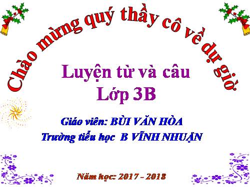 Tuần 15. MRVT: Các dân tộc. Luyện đặt câu có hình ảnh so sánh