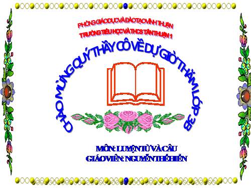 Tuần 11. MRVT: Quê hương. Ôn tập câu Ai làm gì?